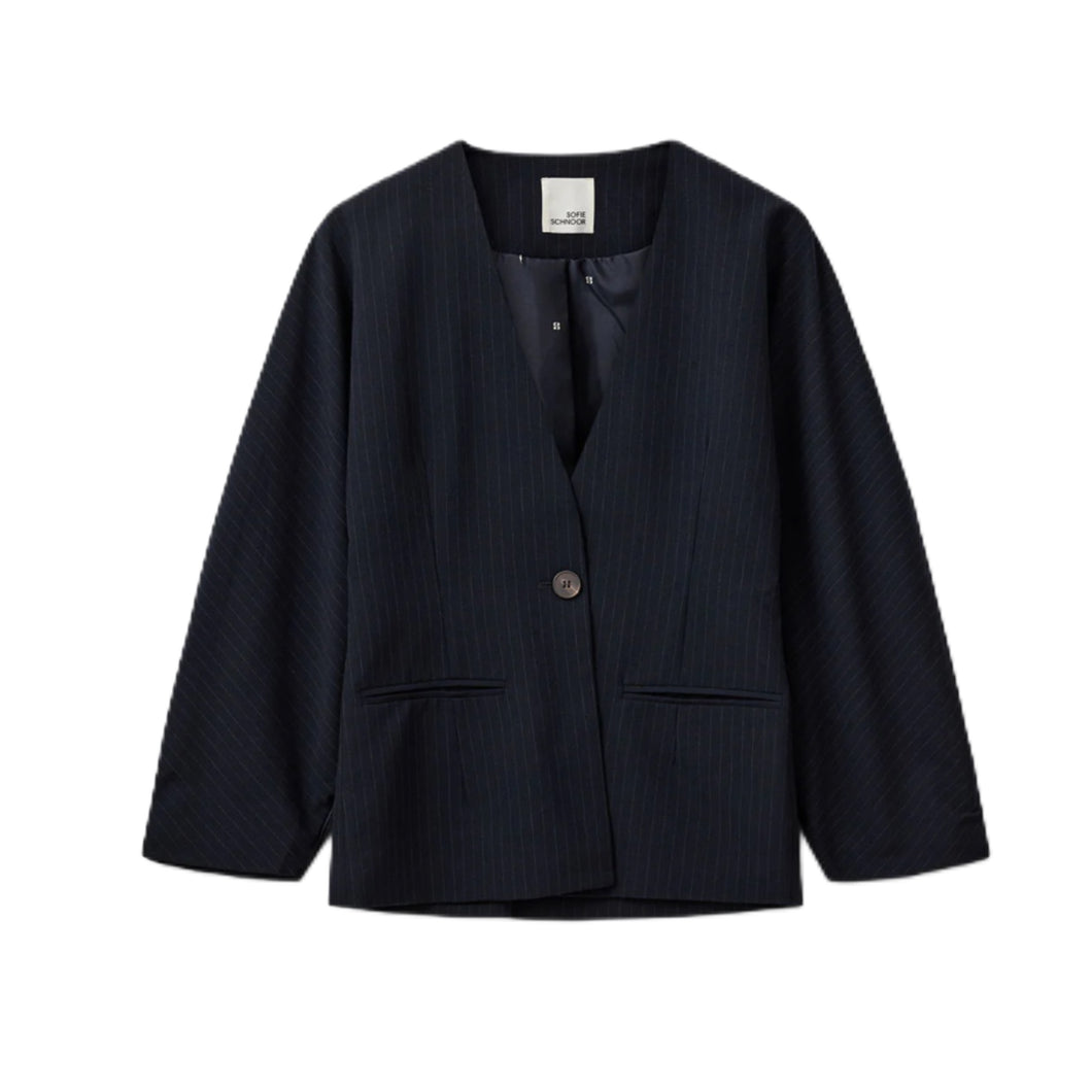 Sofie Schnoor Blazer-Nadelstreifen navy-