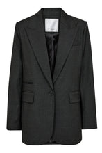 Load image into Gallery viewer, Co`Couture oversized Blazer-Kaya-anthrazit
