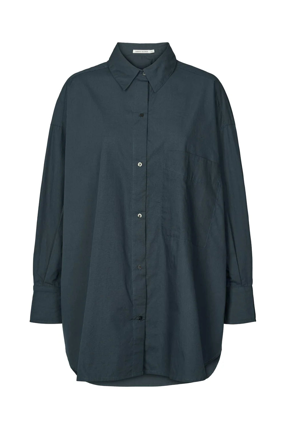 Rabens Saloner oversized Bluse-Noah-pirate black