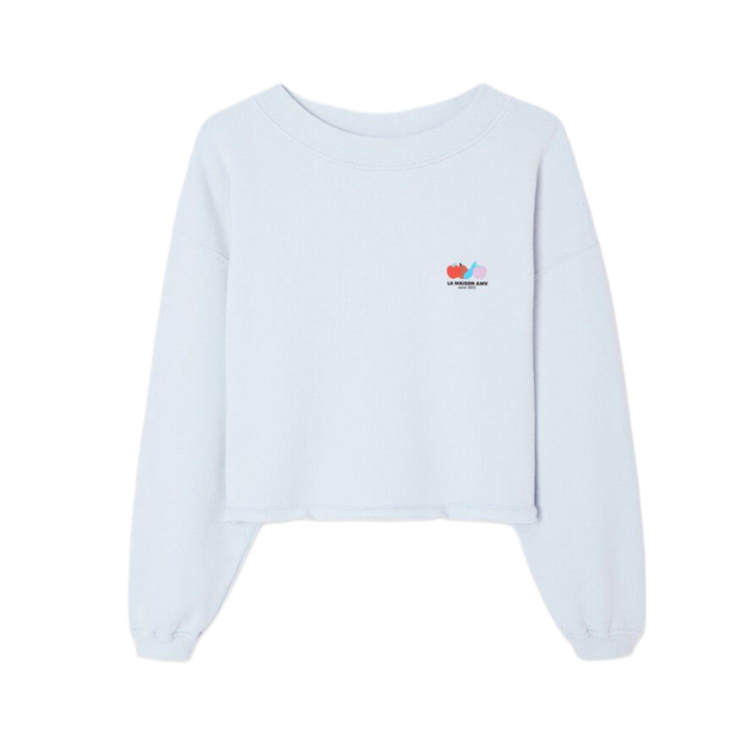 AMERICAN VINTAGE Sweat Atubay baby blue